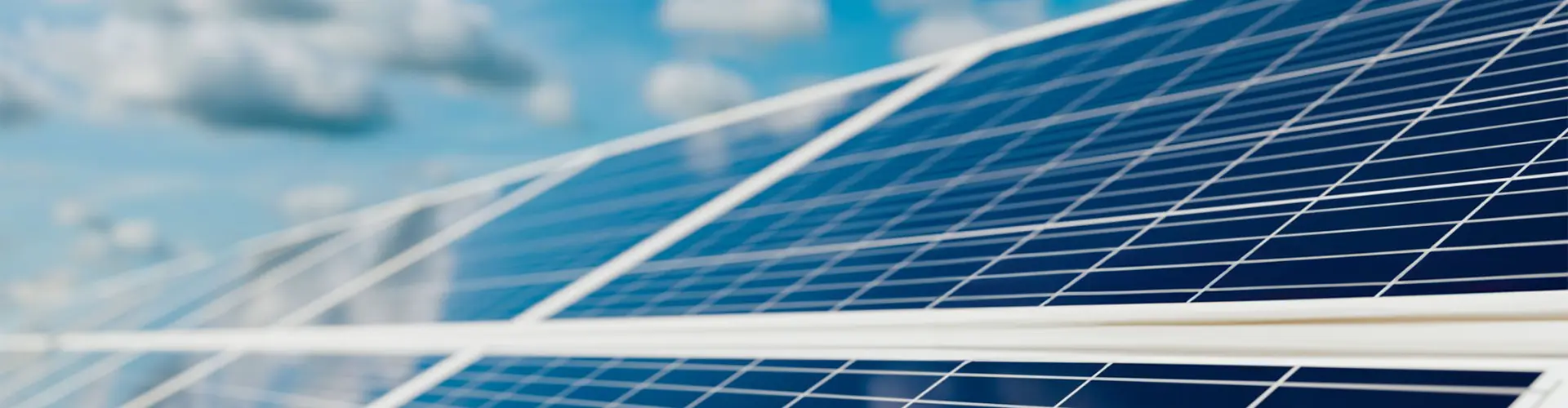 Angled Shot of a Solar Panel